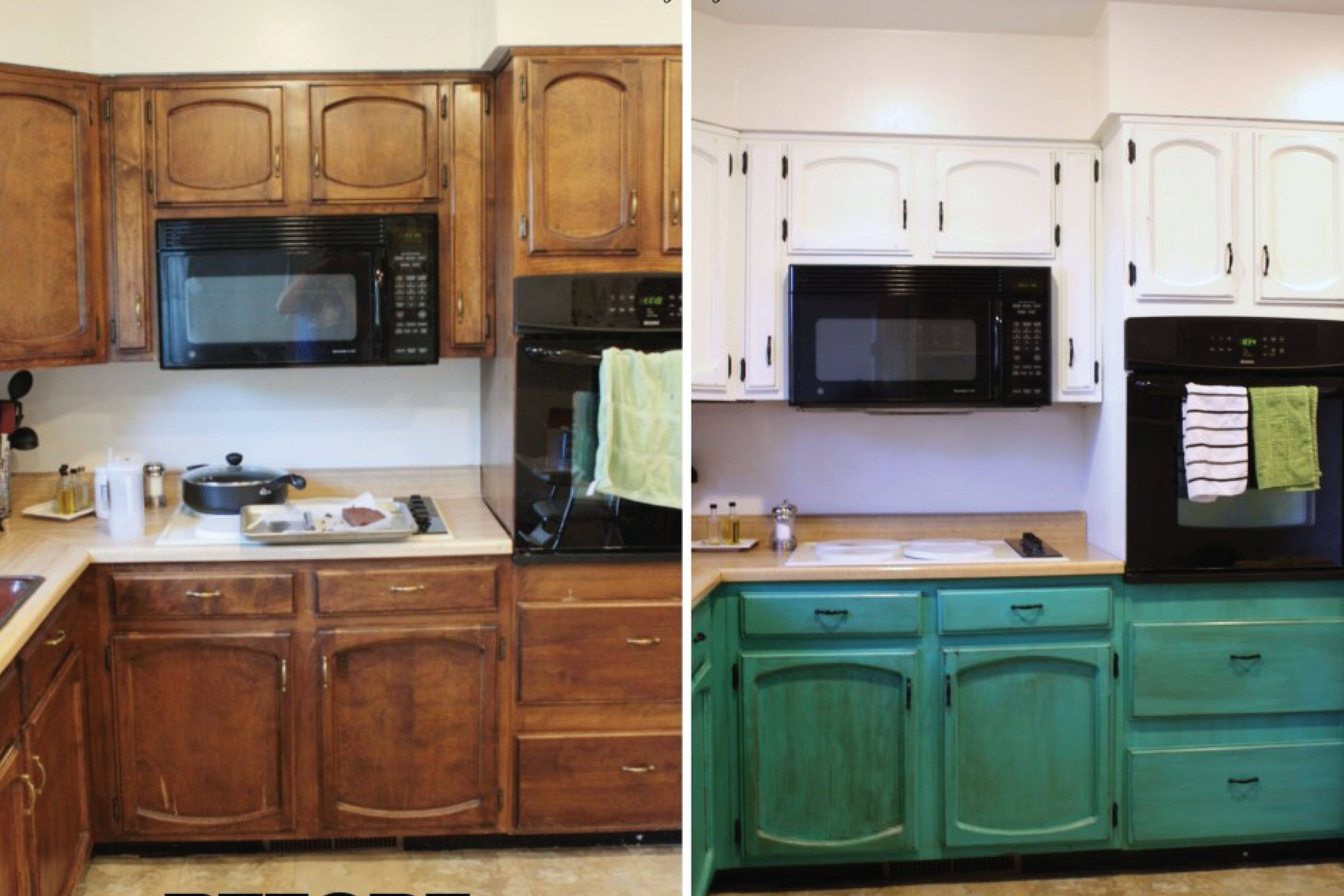 Реставрация кухонного гарнитура: как обновить своими руками, его переделка и чем можно обклеить