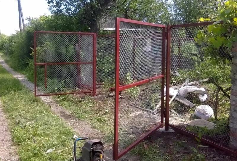 Забор из рабицы: 5 шагов установки без сварки | видео