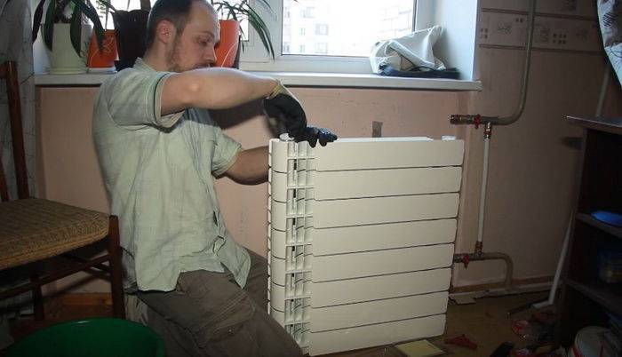 Монтаж радиаторов отопления своими руками