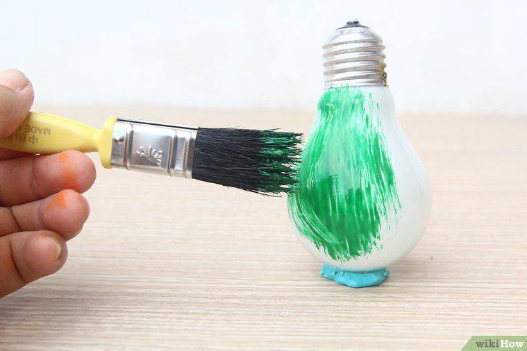 Чем покрасить лампочку: трудности окрашивания лампочки в домашних условиях, выбор краски