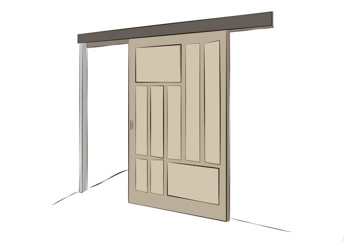 Установка раздвижных дверей: последовательность работ | двери дома