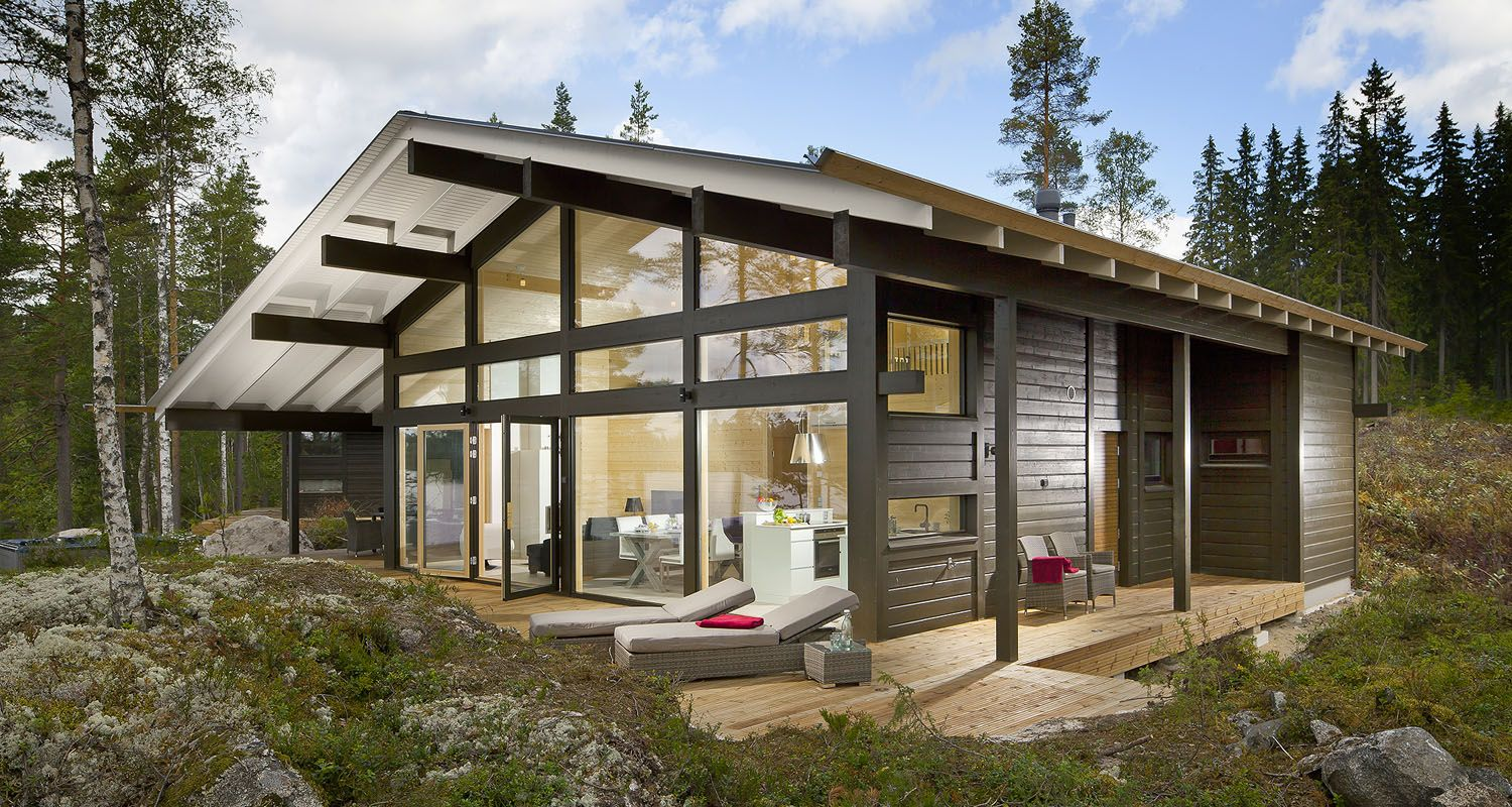 Каркасные дома по финской и канадской технологии: проекты