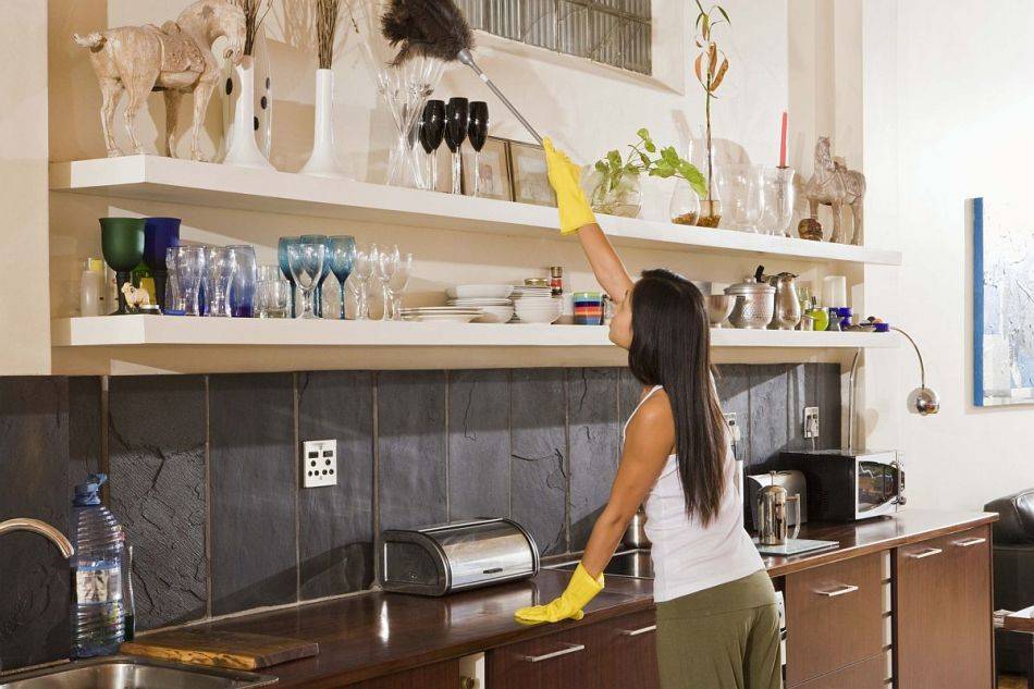 Уборка кухни, как правильно провести генеральную уборку кухни, какие средства применять для облегчения уборки