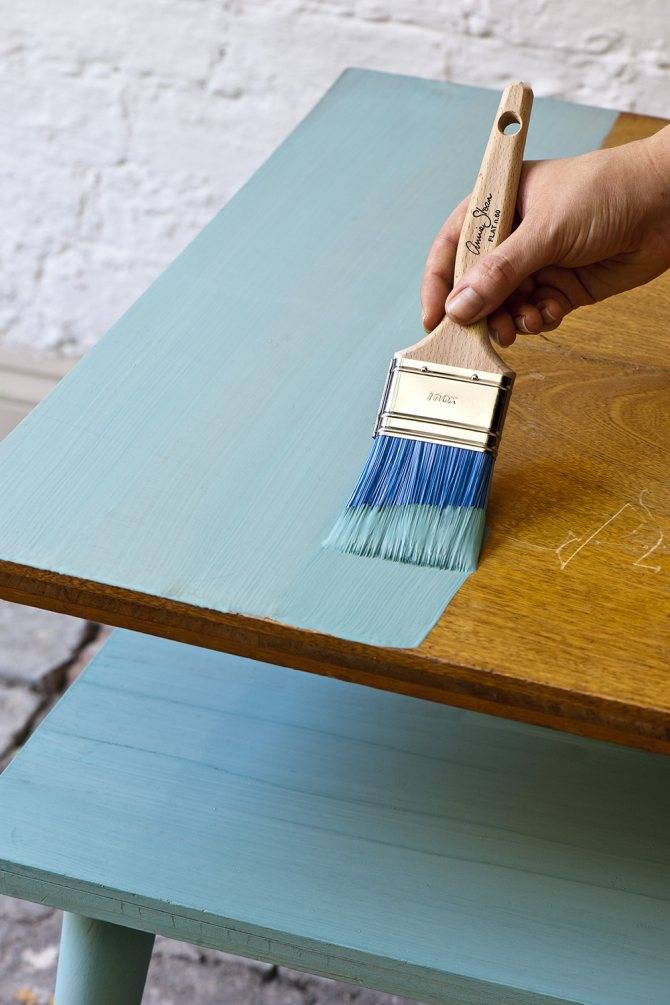 Чем и как покрасить деревянную мебель самостоятельно