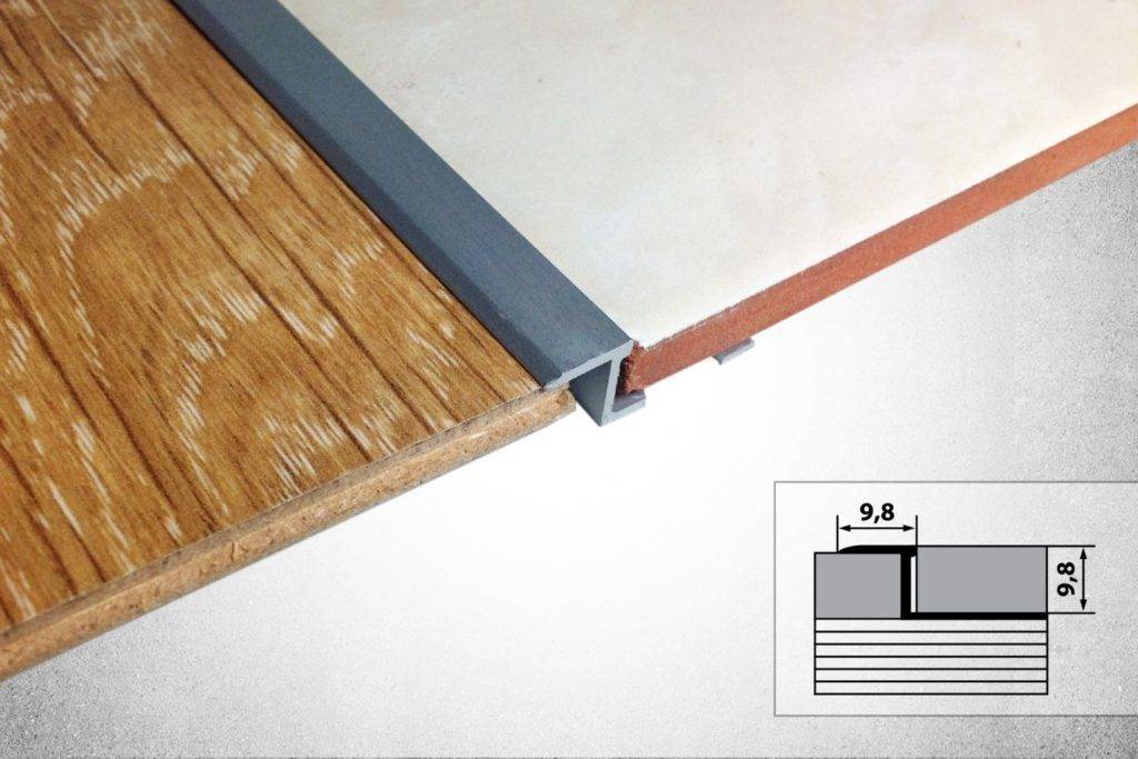 Плитка на пол в коридор: или ламинат и стык? ответ и 69 фото