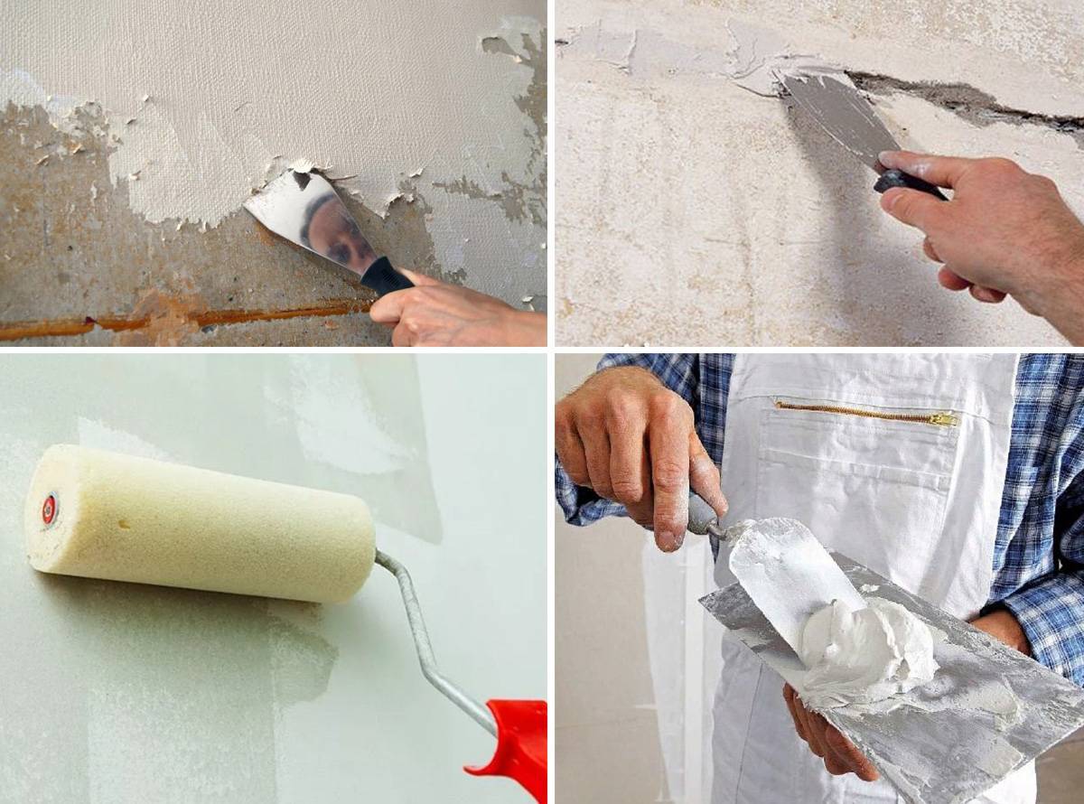 Как снять штукатурку со стены своими руками: быстро, фото