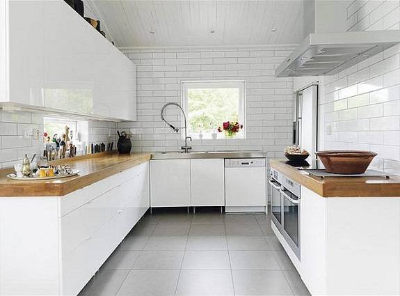 Белая кухня: фото лучших интерьеров кухни в белом цвете
