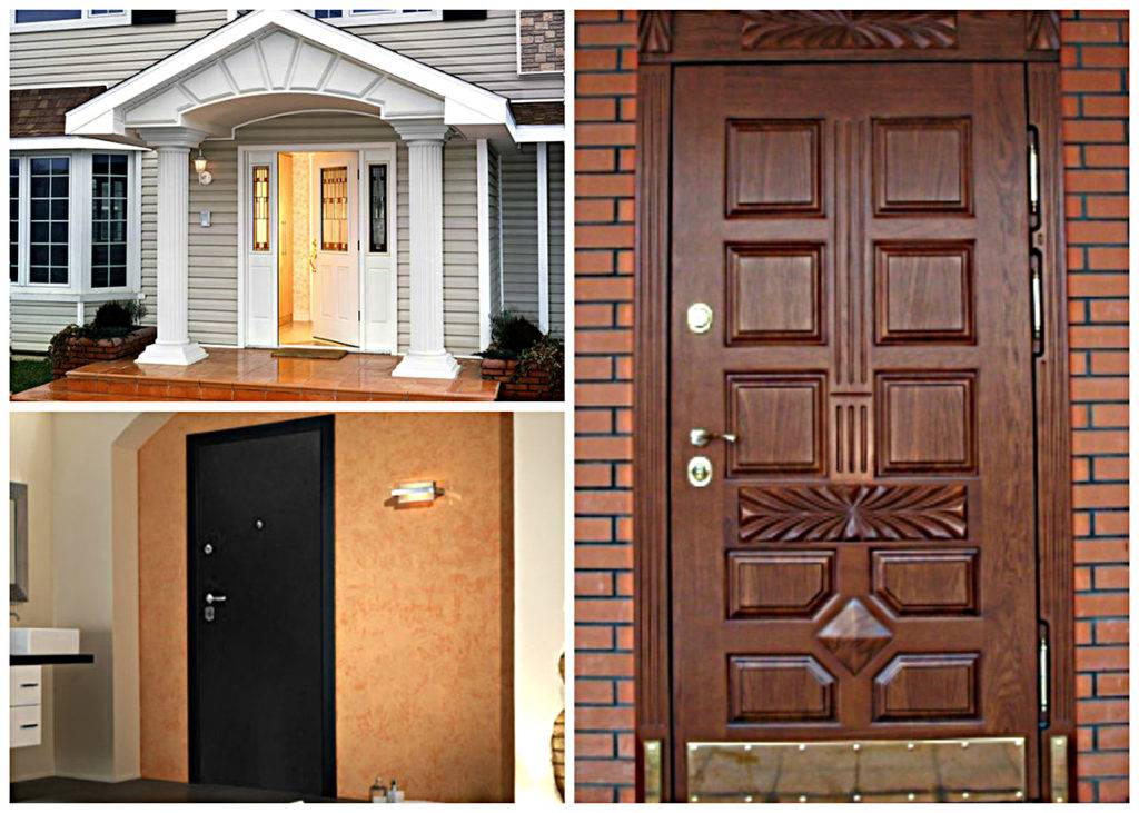 Входная дверь в частный дом: конструкция и нюансы выбора - свой дом
