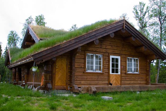 Норвежские дома из лафета + проекты