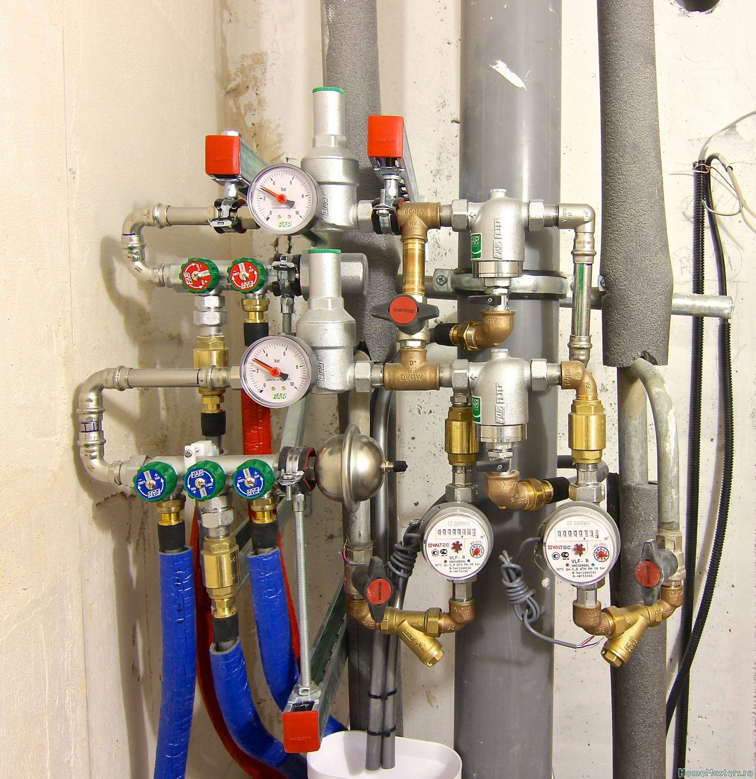 Регулятор давления воды в системе водоснабжения в квартире