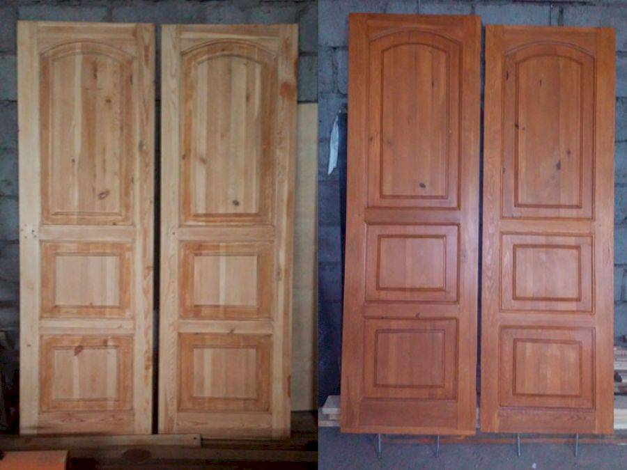 Как отреставрировать межкомнатную дверь своими руками в домашних условиях, можно ли обновить старую коробку советских времен, деревянную, из двп, ламинированную?