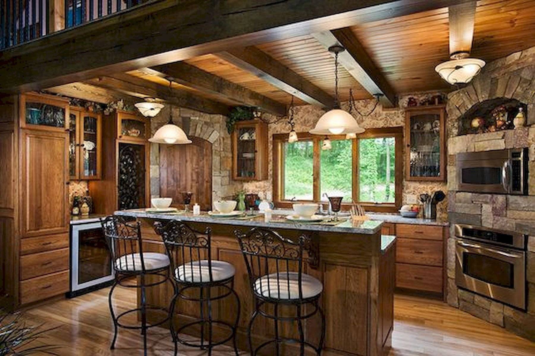 Рустикальный стиль деревянного дома – новое направление в дизайне (52 фото)