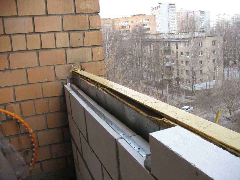 Утепление балкона или лоджии минеральной ватой