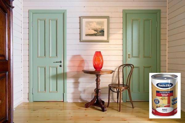Какой краской покрасить межкомнатные двери в доме или квартире?