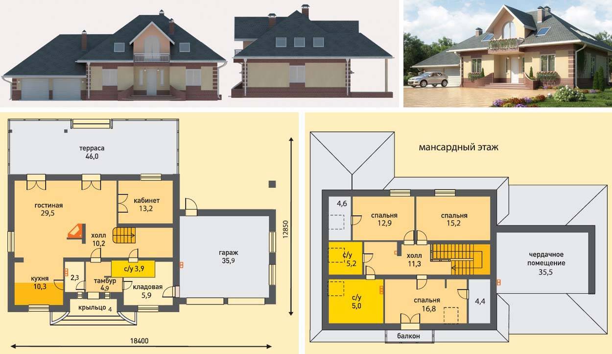 План одноэтажного дома: примеры функциональных планировок – советы по ремонту