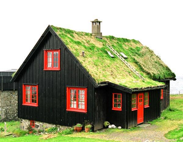 Норвежский стиль: как выглядит традиционный дом- старые рыбацкие домики +видео и фото