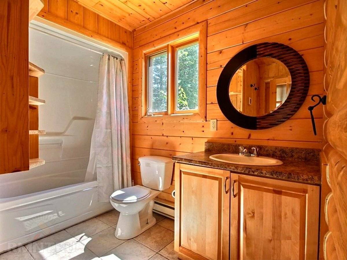 Как сделать ванную комнату в частном каркасном доме своими руками: Идеи интерьера