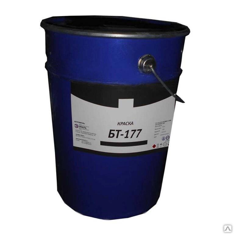 Краска и эмаль бт-177 – технические характеристики, применение