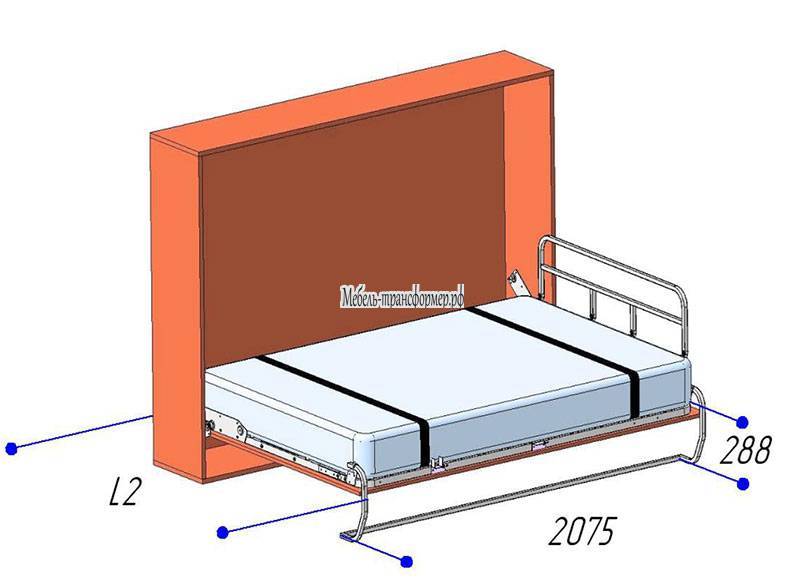 Шкаф-кровать – делаем трансформер своими руками: обзор- чертежи +видео