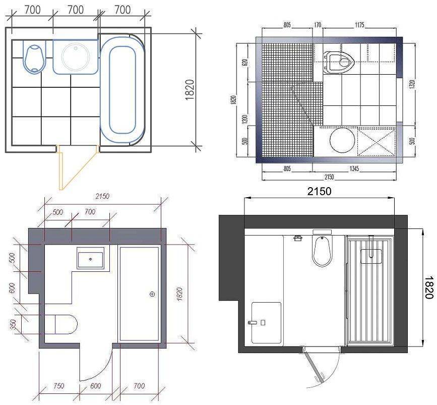 Дизайн ванной комнаты 4 кв м в 2022 году (50 фото с эффектными современными идеями)