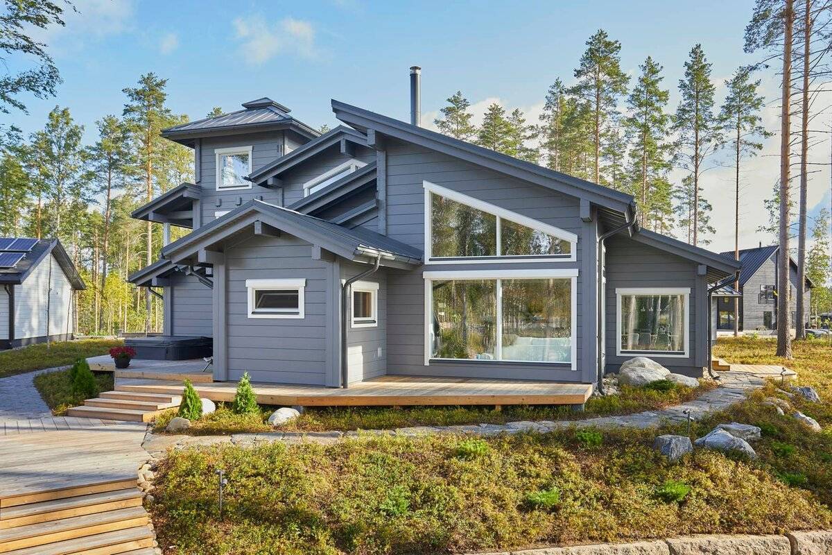 10 особенностей проектов домов в скандинавском стиле и характеристики возведения коттеджей по-скандинавски