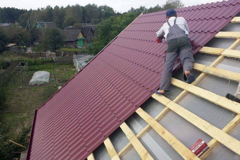 Инструкция по монтажу ондулина на крышу