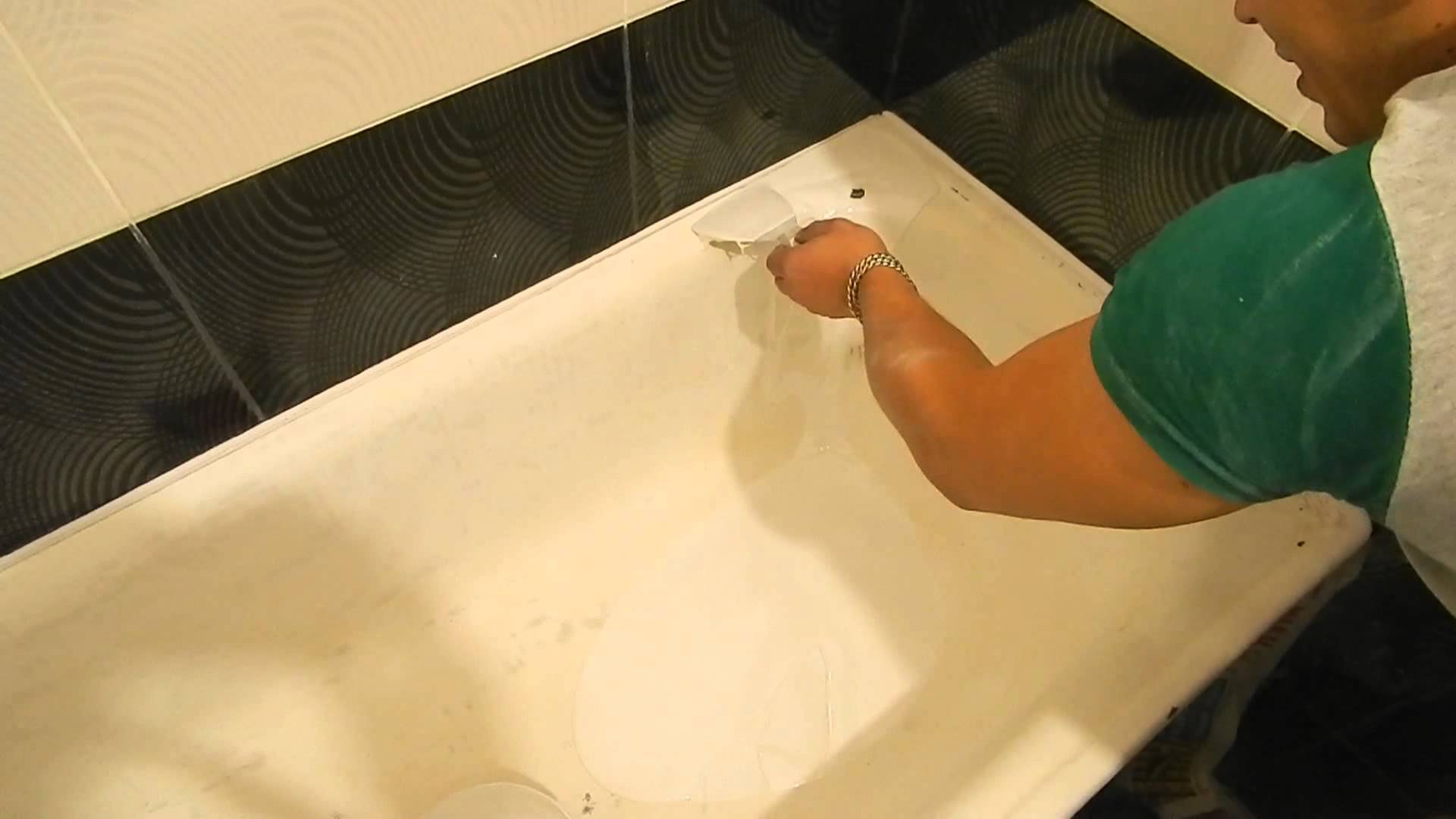 Ремонт трещин акриловой ванны своими руками