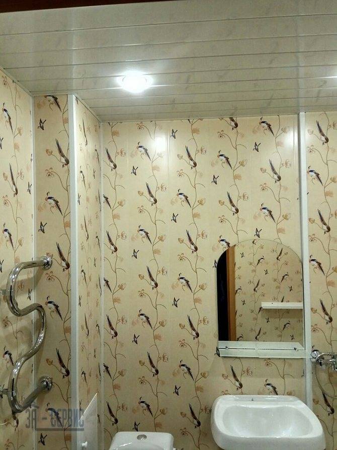 Отделка ванной комнаты пластиковыми панелями. монтаж пвх панелей