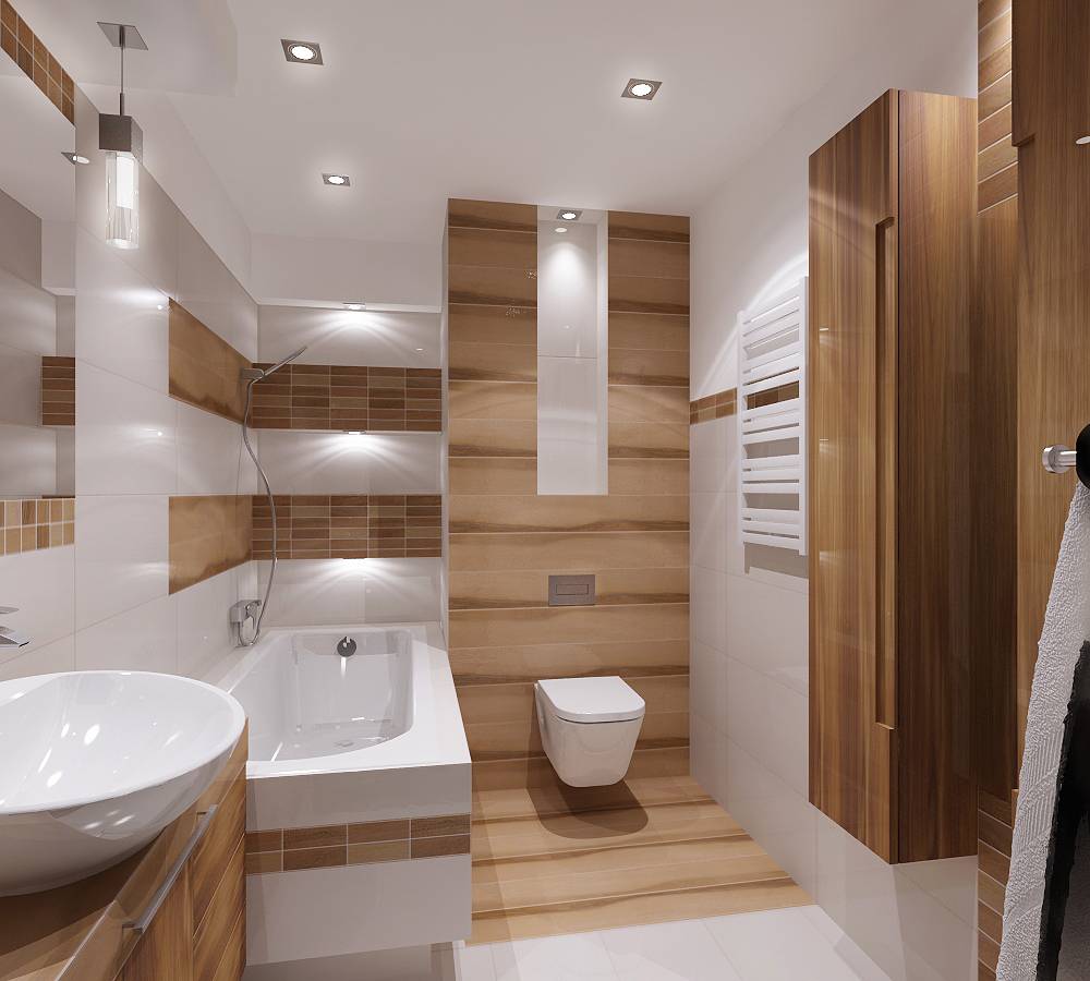 Интерьер ванных комнат, совмещенных с туалетом | home-ideas.ru