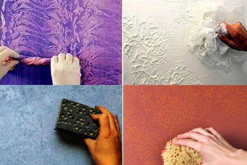 Как покрасить декоративную штукатурку своими руками?