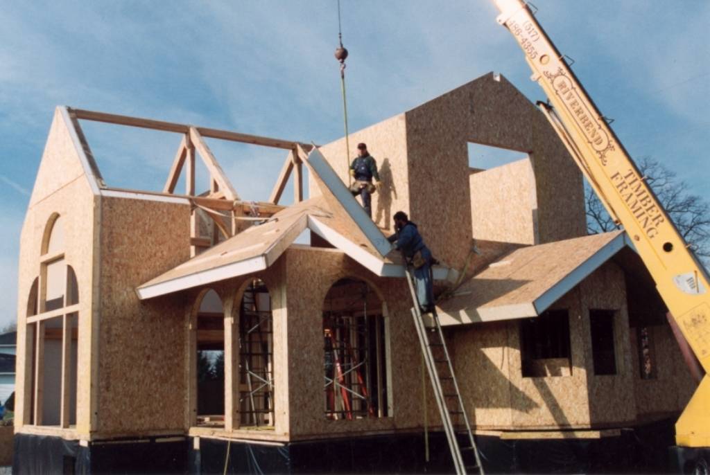 Технология строительства домов из сип панелей