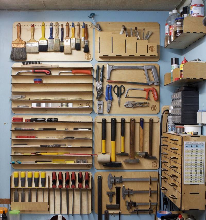 Как правильно хранить инструменты дома, в гараже, квартире