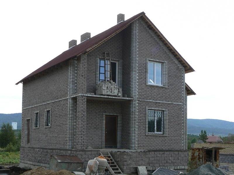 Дом из керамзитоблоков: процесс строительства