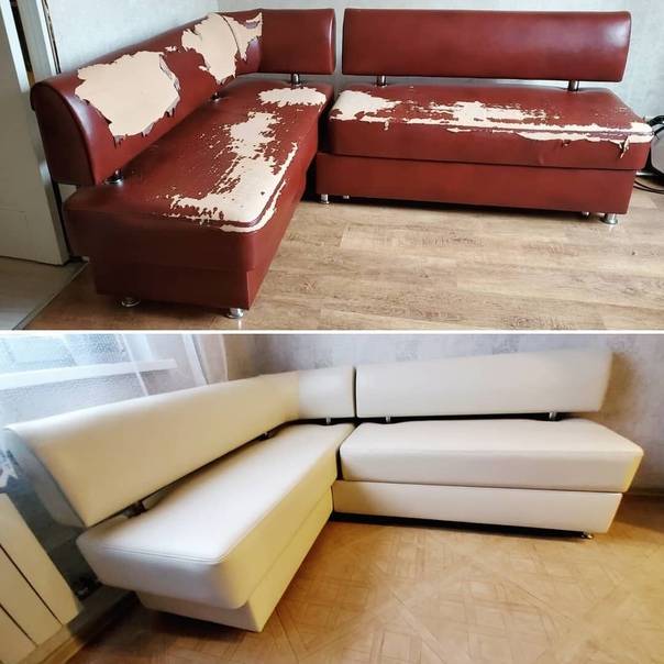 Как обновить старый диван своими руками: идеи и технологии - samvsestroy.ru