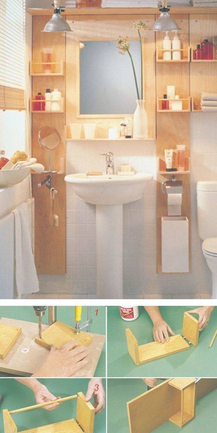 Бюджетные лайфхаки, которые позволят организовать пространство в ванной