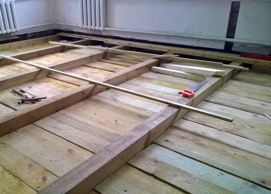 Замена пола в доме с деревянными перекрытиями - строительство просто