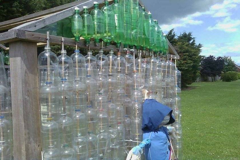 Парник из пластиковых бутылок своими руками: экономная находка для дачников