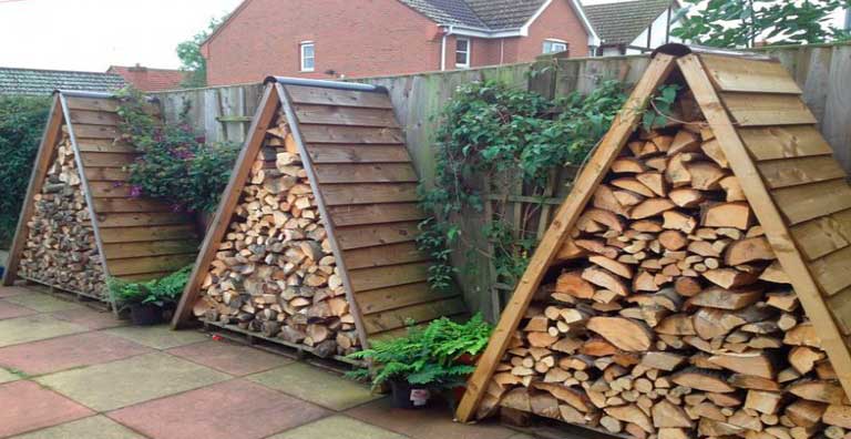 Как сделать навес для дров своими руками на даче и возле дома: из дерева, металла и поликарбоната: идеи + фото и видео