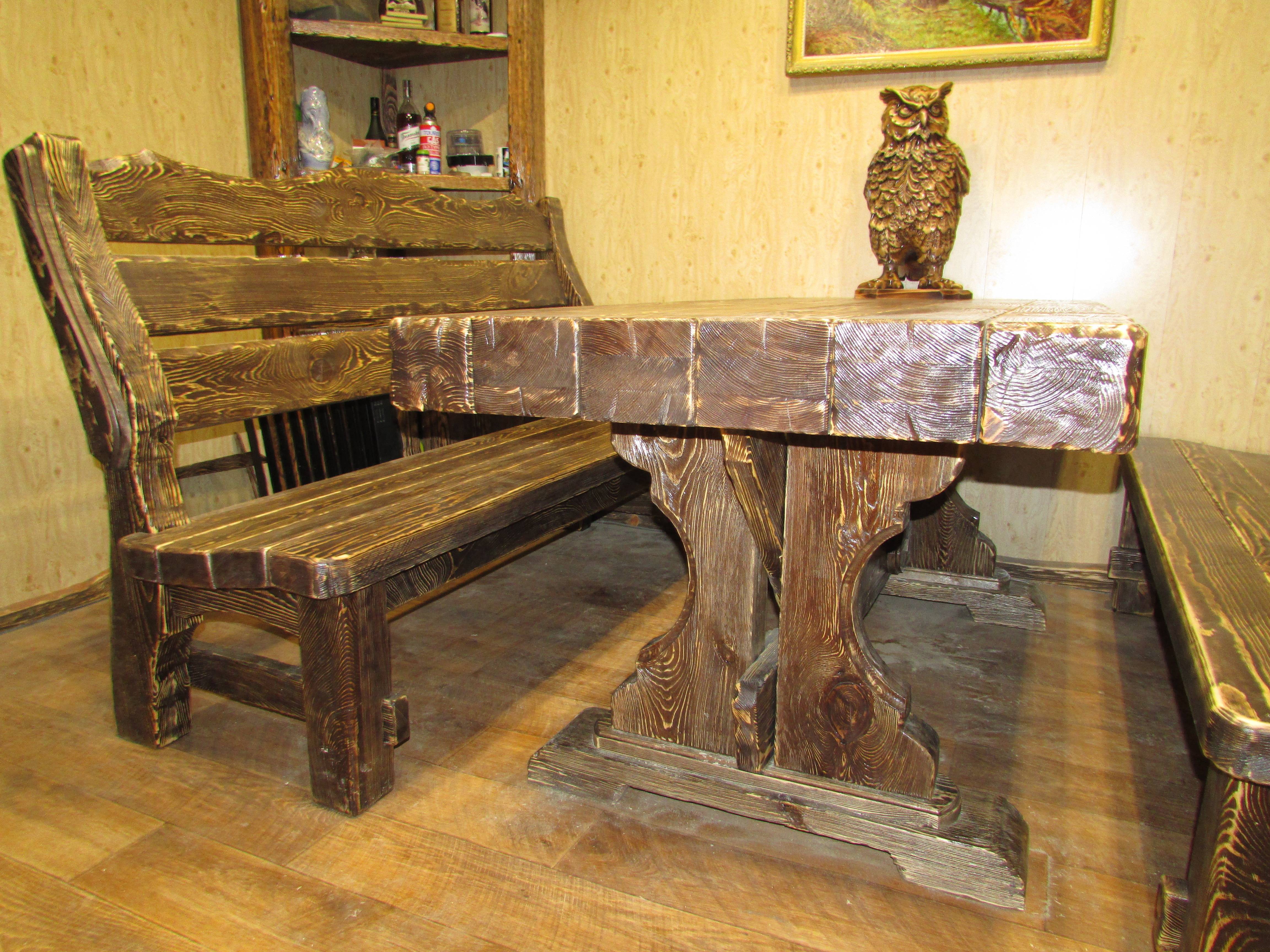 Мебель из дерева под старину
