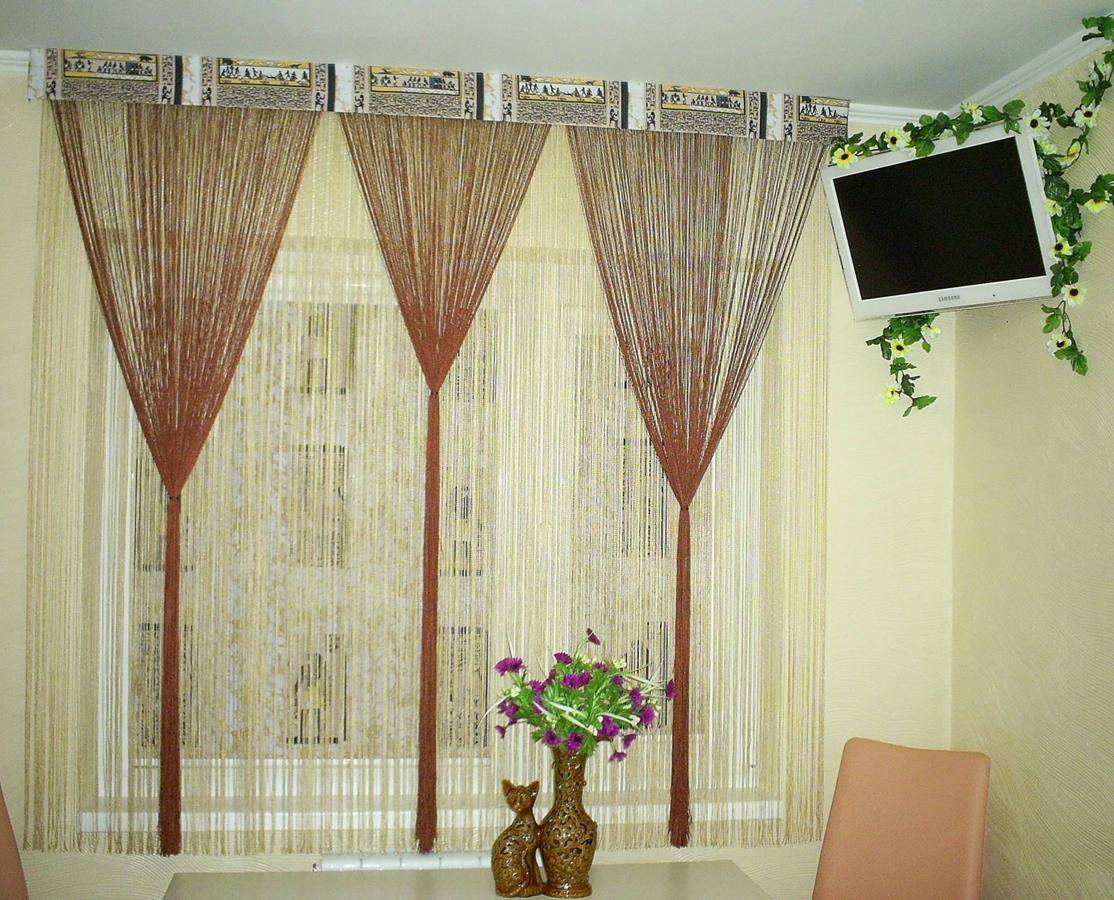 Римские шторы в интерьере кухни - 50 фото идей оформления