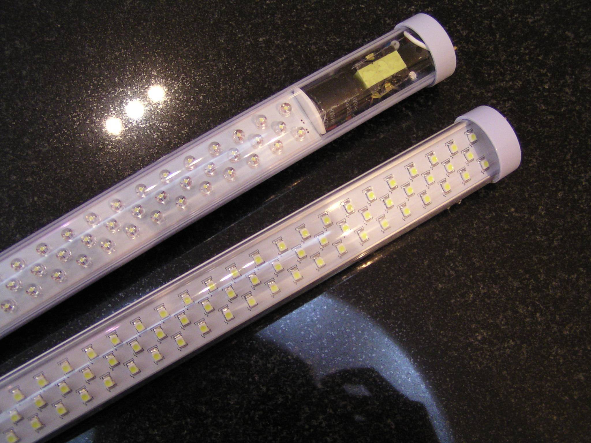 Светодиодная лампа т8 и особенности ее применения