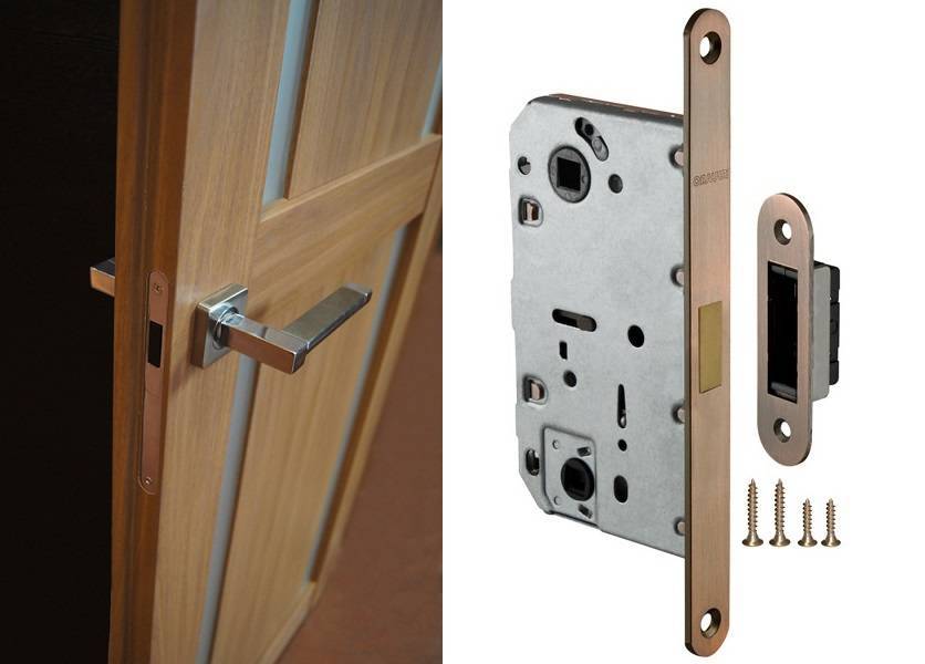 Как установить магнитный замок на межкомнатную дверь - ремонт и стройка