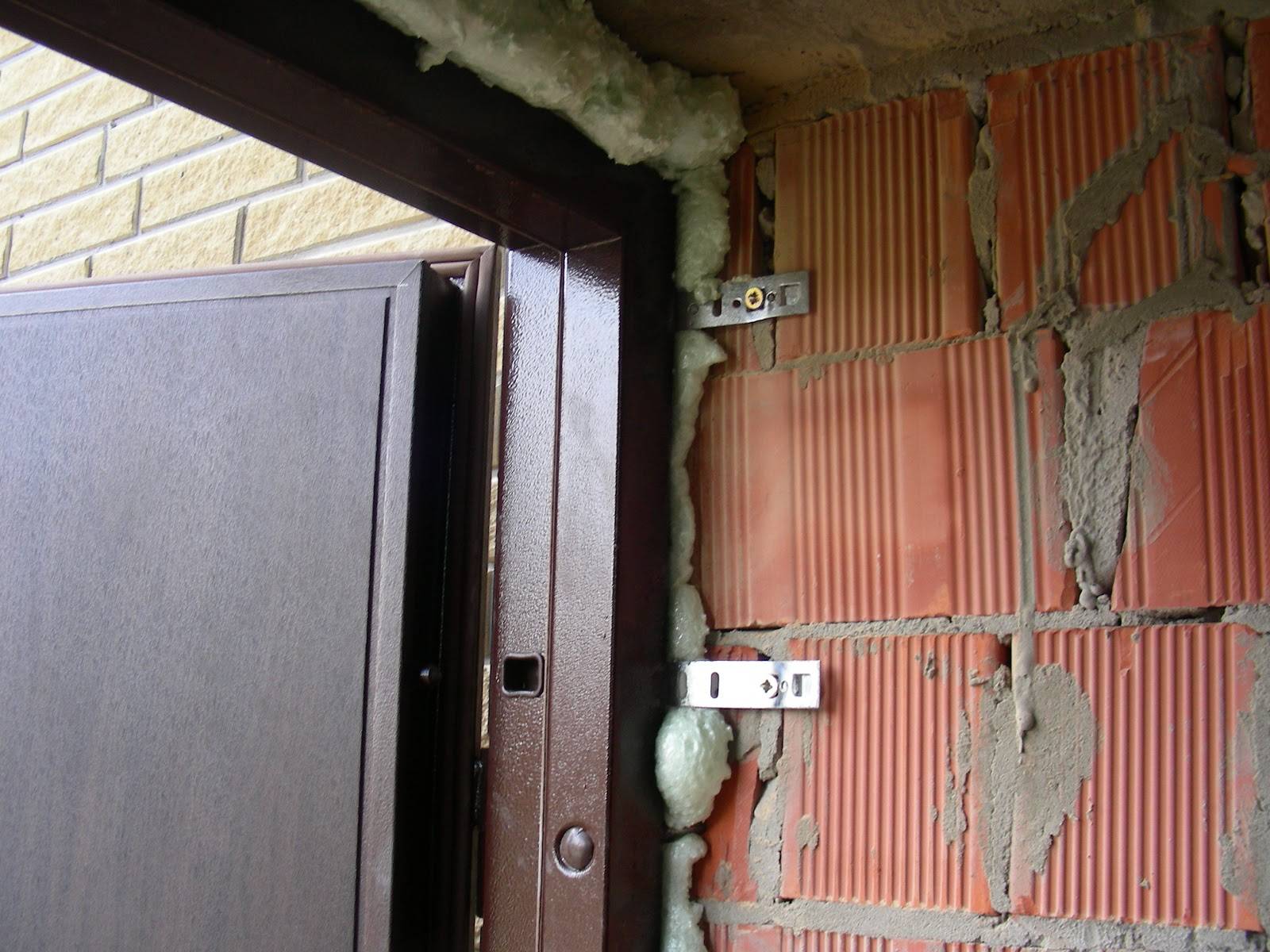 Установка входной двери своими руками: пошаговая инструкция