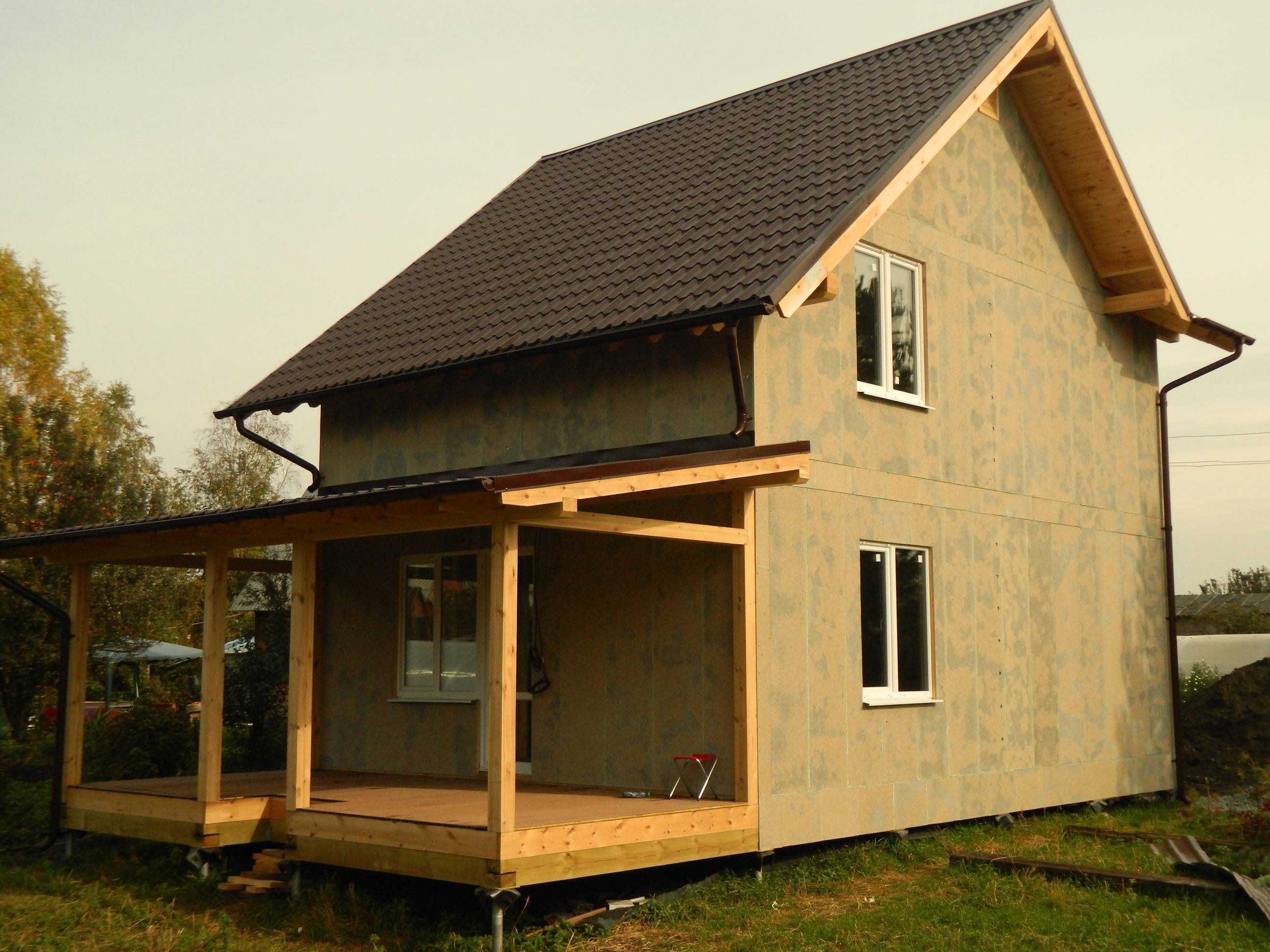 Как построить дом дешево и быстро своими руками: одноэтажный или двухэтажный, каркасный, деревянный, из пеноблоков, газобетона