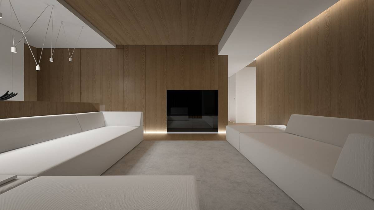 Стиль минимализм в интерьере современной квартиры - 105 фото