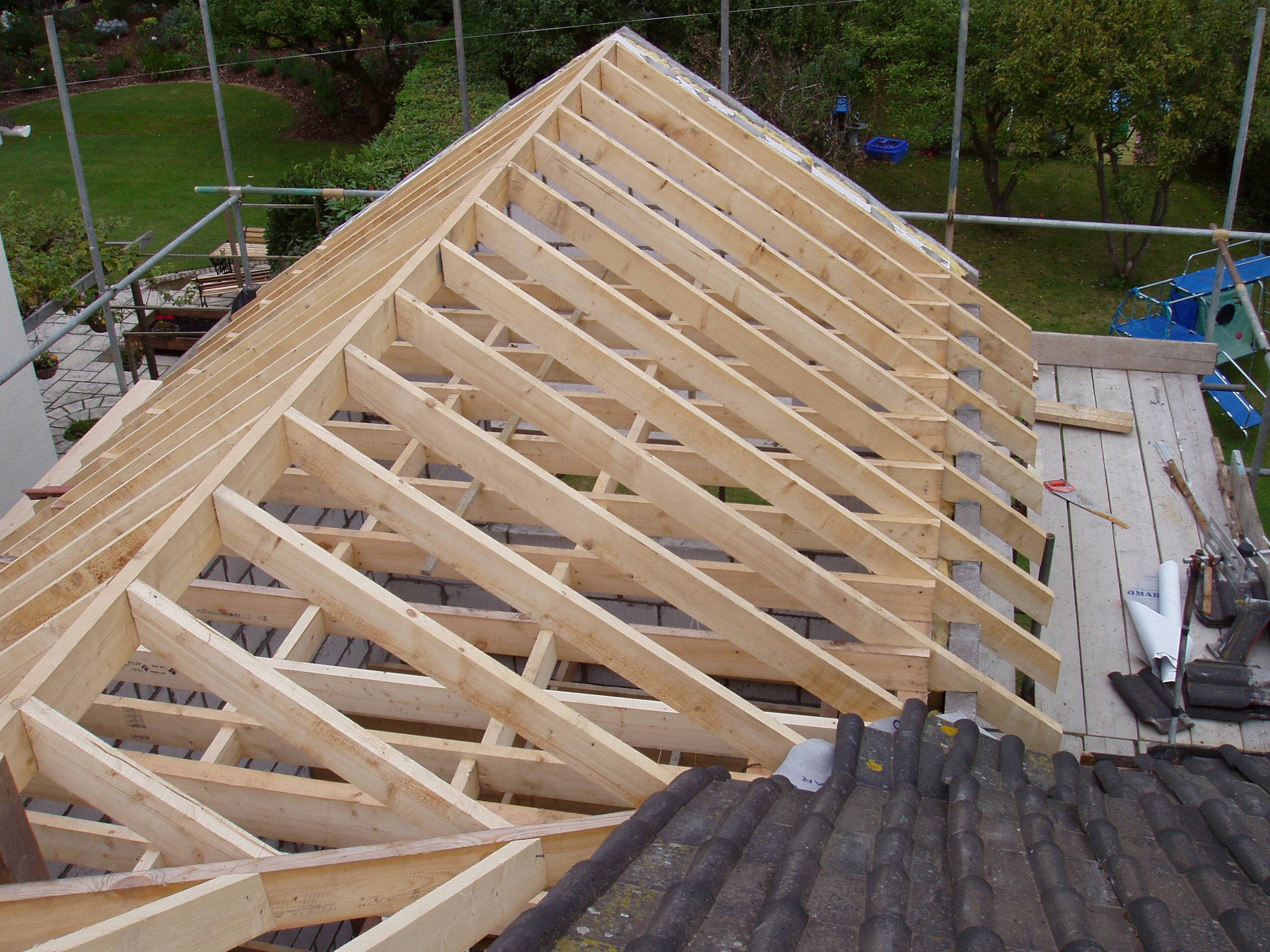 Строим крышу дома своими руками пошагово