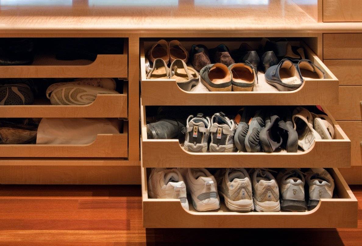 Как разместить обувь в шкафу – лучшие хитрости домохозяек