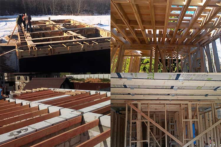 Перекрытие первого этажа: деревянное, бетонное, какую конструкцию сделать (балочное, безбалочное, монолитное)