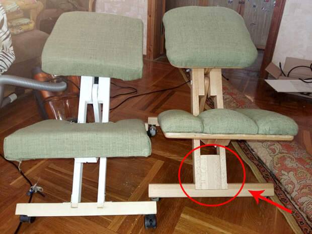 Как сделать ортопедический коленный стул своими руками - сам себе мастер - медиаплатформа миртесен