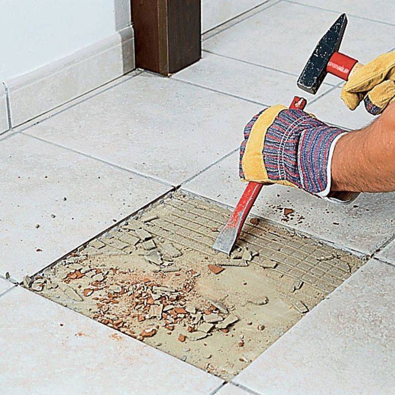 Реставрация плитки на полу. почему возникают дефекты?